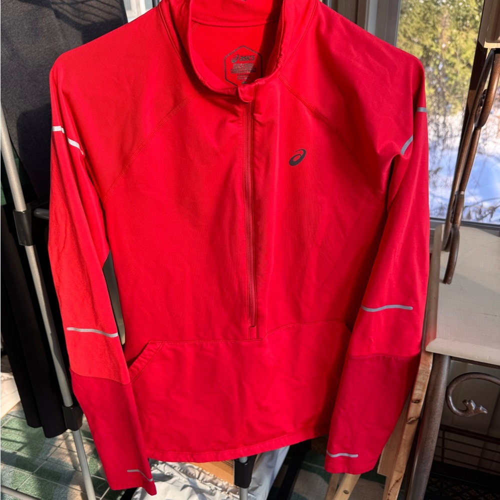 Asics Vibrant Red Sports Jacket